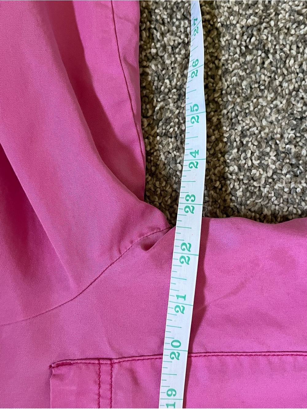 Sanctuary Button-Down Shirt Barbiecore Hot Pink Roll Tab Sleeves Chest Pockets - Picture 11 of 13